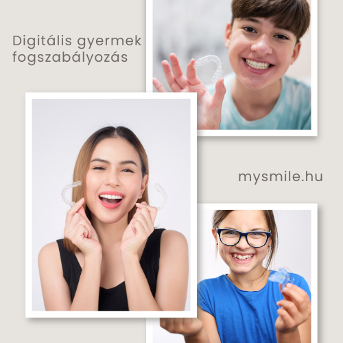 Digitális gyermek fogszabályozás